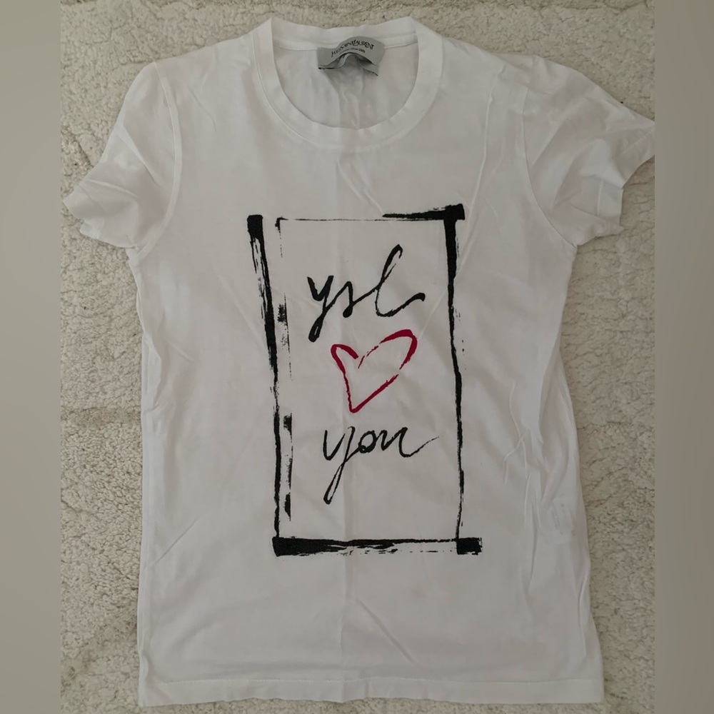 Authentic YSL tee ♥️ Fits XS